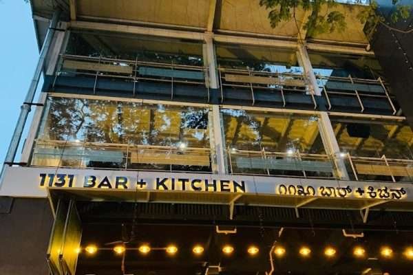 1131 Bar and Kitchen Rooftop Restaurant in Indiranagar