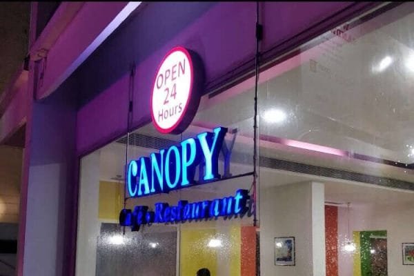Canopy Restaurant Mg Road