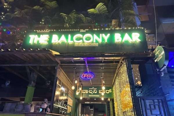 The Balcony Bar Rooftop Restaurant in Indiranagar