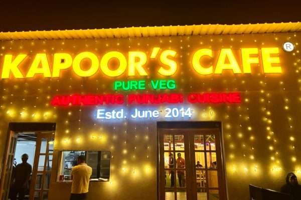 Kapoors Cafe Whitefield Veg Restaurant