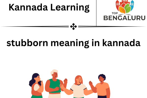 Stubborn Meaning in Kannada