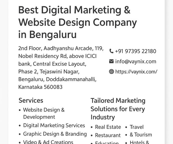 Vaynix Web Solutions