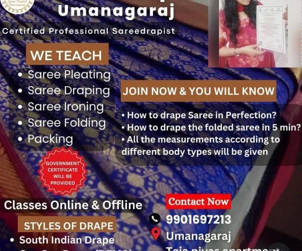 Saree Drapist Umanagaraj
