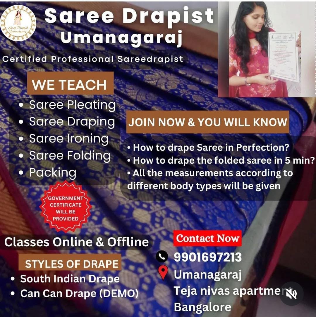 Saree Drapist Umanagaraj