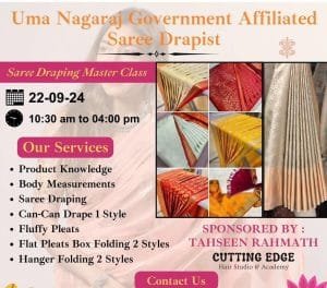 Saree Drapist Umanagaraj