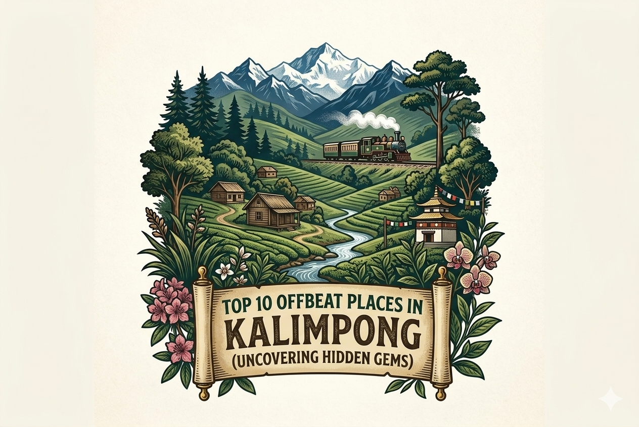 Offbeat Places in Kalimpong: Top 10 Hidden Gems You Must Explore (2026 Guide)