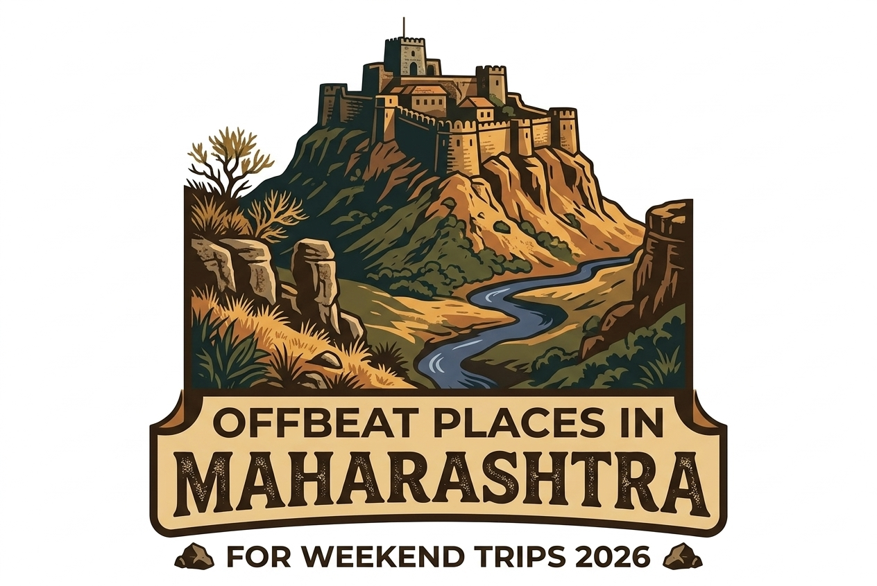 Top 5 Offbeat Places in Maharashtra for Weekend Trips 2026
