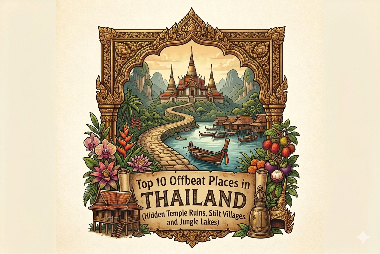 Offbeat Places in Thailand: Top 10 Hidden Gems Beyond Tourist Hotspots