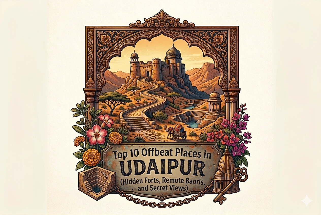 Offbeat Places in Udaipur: Top 10 Hidden Gems Beyond Lakes & Palaces