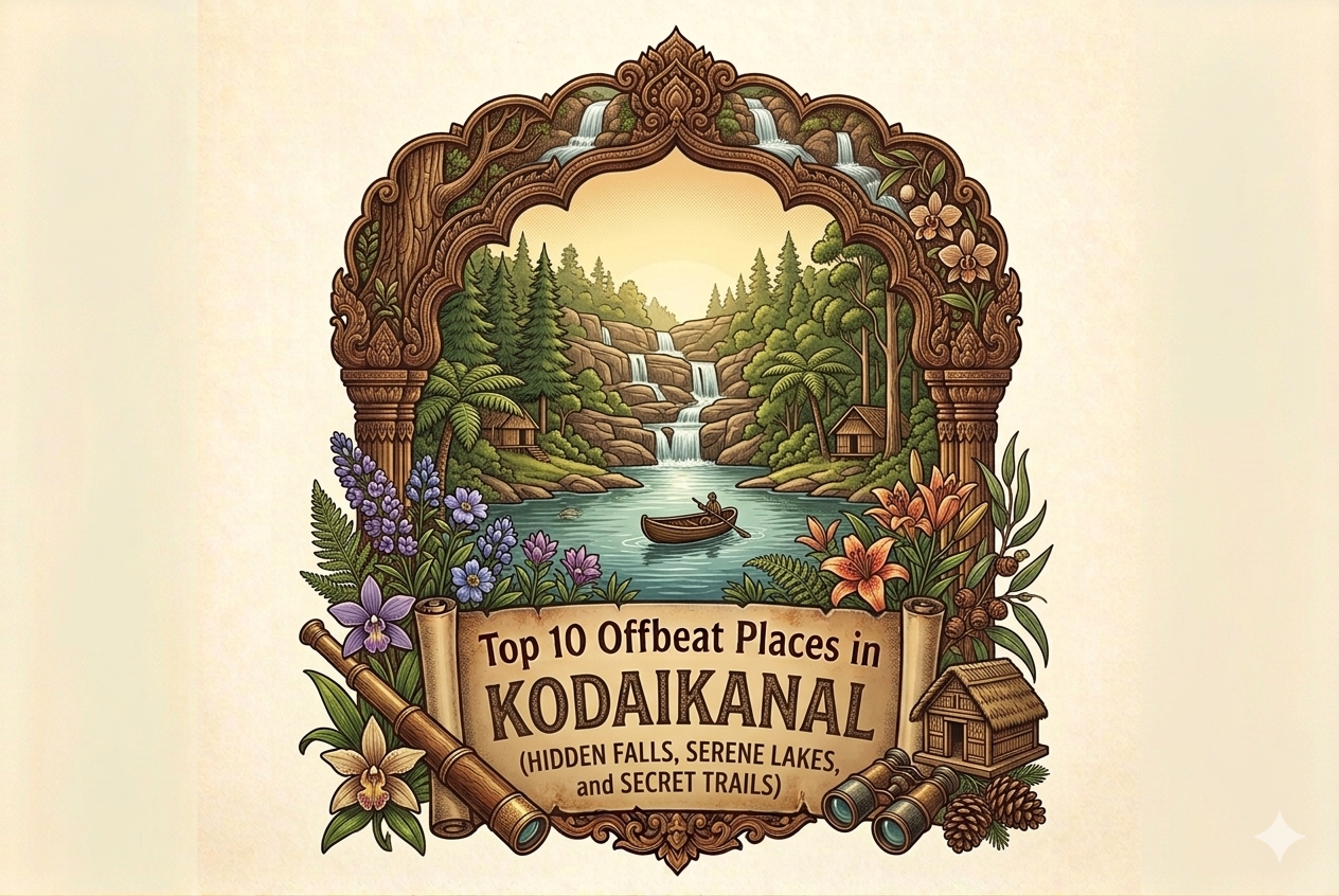 Offbeat Places in Kodaikanal: Top 10 Hidden Gems Beyond Tourist Spots (2026 Guide)