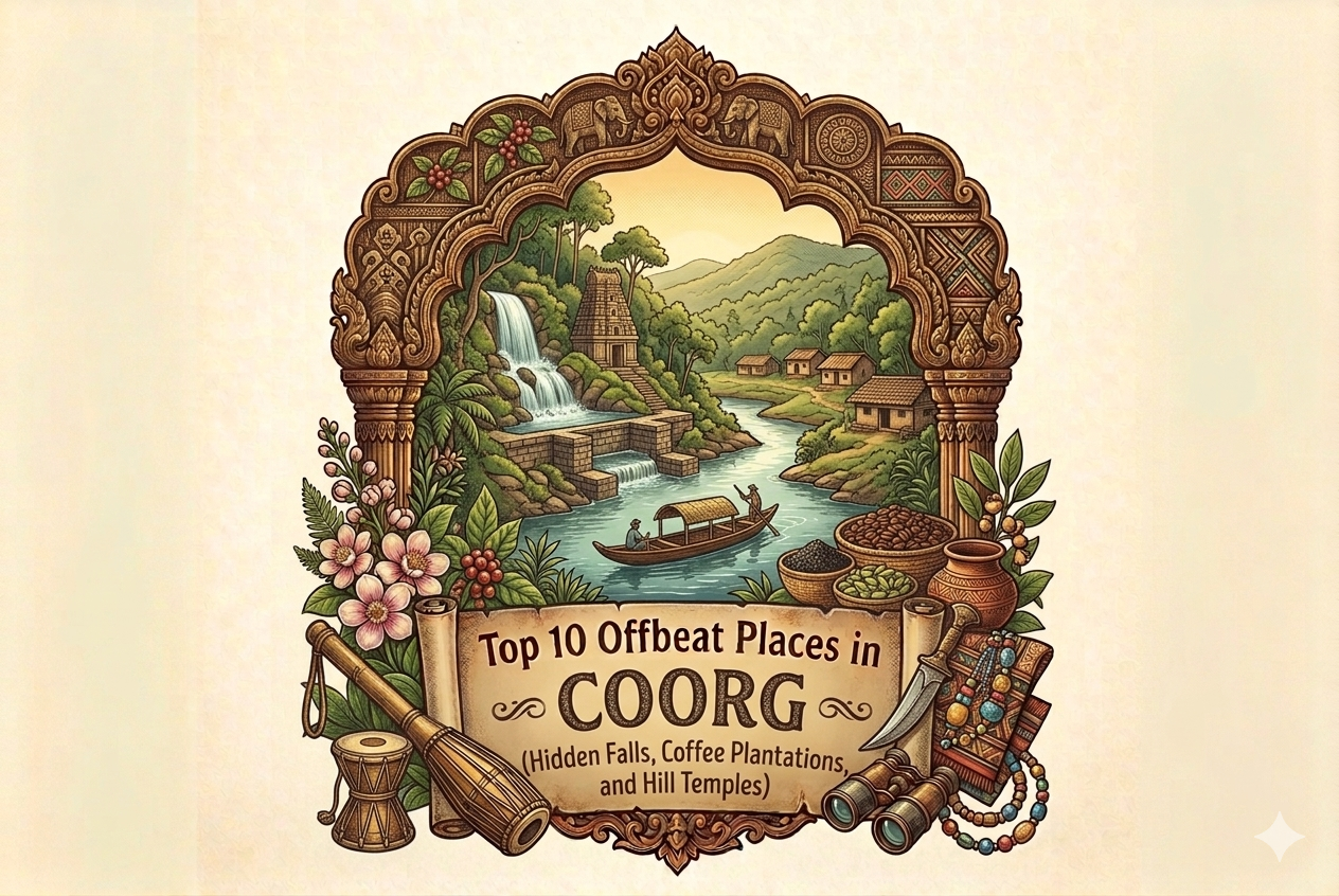 Offbeat Places in Coorg: Top 10 Hidden Gems You Must Explore (2026 Guide)