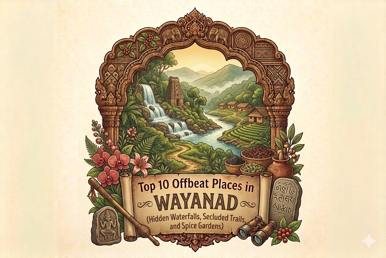 Offbeat Places in Wayanad: Top 10 Hidden Gems Beyond Tourist Trails (2026 Guide)